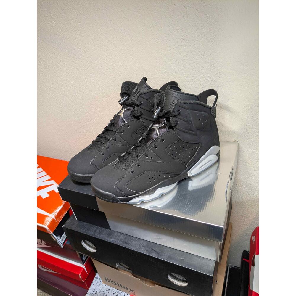 Air Jordan 6 Retro Chrome Metallic Silver Size 10 w/ OG Box
